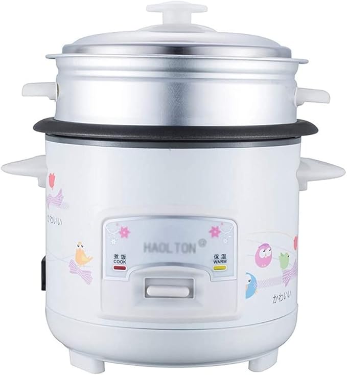 Household Electric Rice Cooker Household Mini Non-Stick Pan With Steamer Automatic Heat Preservation For 1-4 People(2L)
