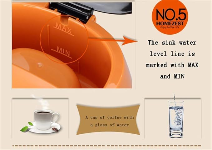 Mini Coffee Machine Automatic Small Tea Machine Mark Ceramic Cup American Household Coffee Machine Grinding