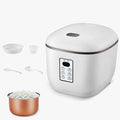 Rice Cooker &amp Steamer 2.8L Mini 5 Layers Thickened Aluminum Alloy Non-Stick Liner for Family Dormitory for 1~4 People Rice Cooker