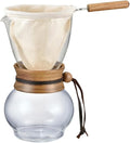Hario Woodneck Drip Pot 480ml Acacia Wood