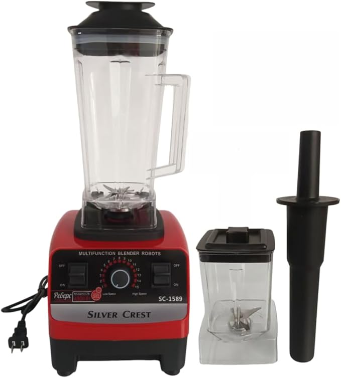 professional desktop High-speed blender、Nutrition extractor 1000W。Can crush ice cubes freeze fruits and peppers can grind pork into minced meat 2 liters (68 fluid ounces) (1000 Watts)