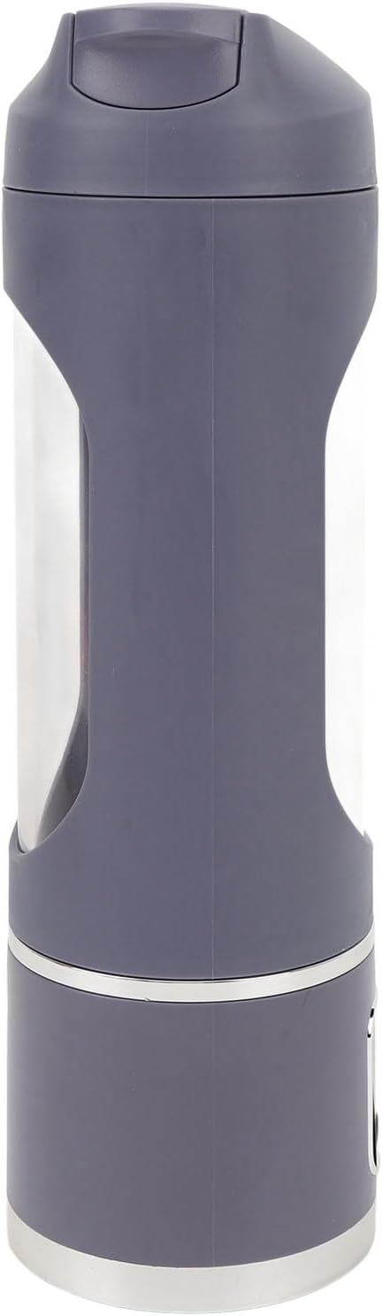 450ml Rechargeable Portable Juicer Cup Home Use Juicer GrayPurple Design