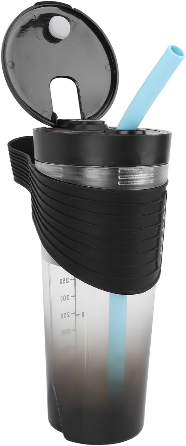 Fockety Portable Blender 460ml Shakes and Smoothies Blender with 6 Ultra Sharp Blades USB Rechargeable 4000mAh Mixer Shake Blender for Home Outdoor