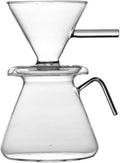 Coffee Carafe Simple Coffee Pot with Filter High-Temperature Resistant Glass Anti-Scald Coffee Dripper Coffee Maker Coffee Brewer Convenient