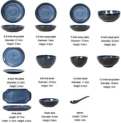 Dinnerware Sets Dinnerware Set Starry 28-Piece Retro Ceramic Dinnerware Set Combi-Set Porcelain Tableware Set Of Bowls/Dessert Plates