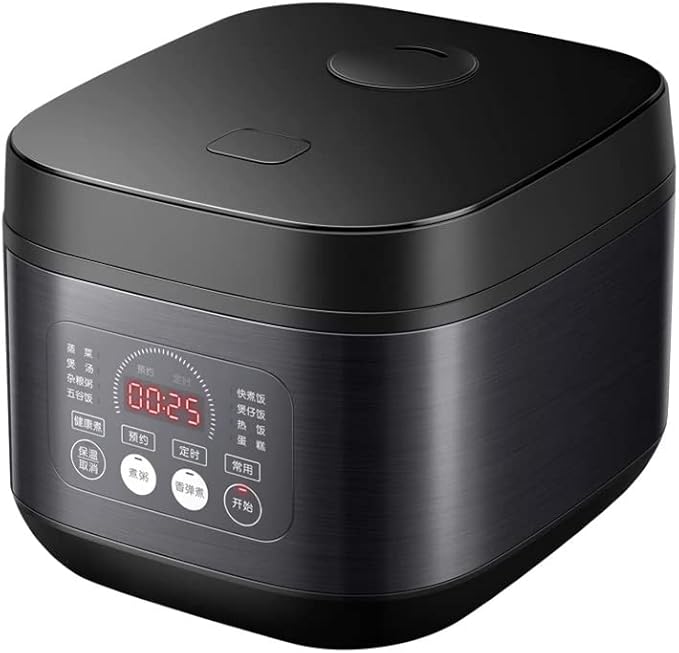 3L Smart Preset Rice Cooker Automatic Keep Warm Compact and Portable 600W Non-stick Inner Pot