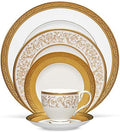 Noritake Summit Gold 20PC China Set Service for 4