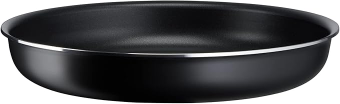 Tefal Ingenio Easy On 10 Piece Set Pots &amp Pans Set Stackable Easy Cleaning Non-Stick Coating Removable Handle Heat Indicator All Hobs Compatible Except Induction L1599143
