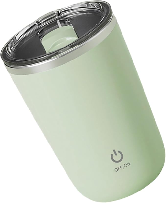 Automatic Magnetic Stirring Coffee Cup with USB Charging for Hot and Cold Drinks At Work Home Or Travel