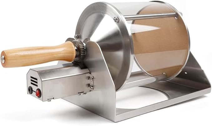 Home Coffee Bean Roaster 400g Capacity Glass Transparent Visible Gas Stove Coffee Bean Roasting Machine US Stock