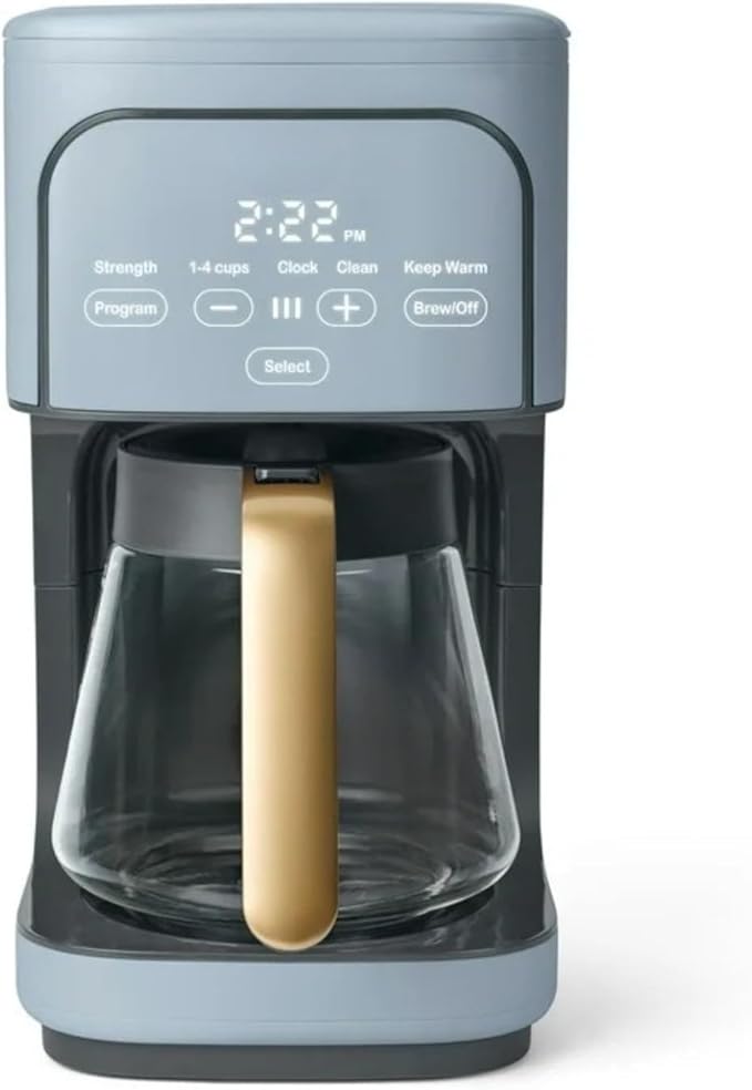 Coffee Maker 12-Cup Programmable Drip Coffee Maker Adjustable Brew Strength Keep Warm Function Easy-to-Use Coffee Machine