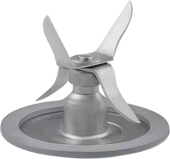 4 Blades Ice Crusher Blender Blade Cutter with Sealing Ring Part Compatible Fit for Oster &amp Osterizer