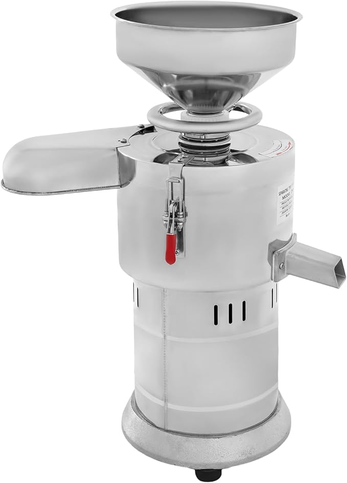 Nut Milk Maker Blender1100W 110V Commercial Soybean Milk Machine with Splash-Proof Soybean Residue Box2850RPM Tabletop Automatic Soy Almond Oat Coconut Beverage MakerProduction 132Lbs/H(Dry Bean)