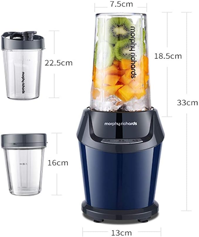 Portable Blender Mini Blender Smoothie Maker with USB Rechargeable Electric Blender Professional Commercial for Vegetables and Fruit Smoothie Maker Blender Food Processor 21000Rpm 600W