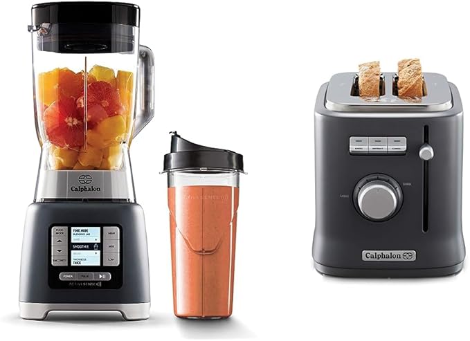 Calphalon Blender and Toaster Bundle | Precision Control Kitchen Appliances