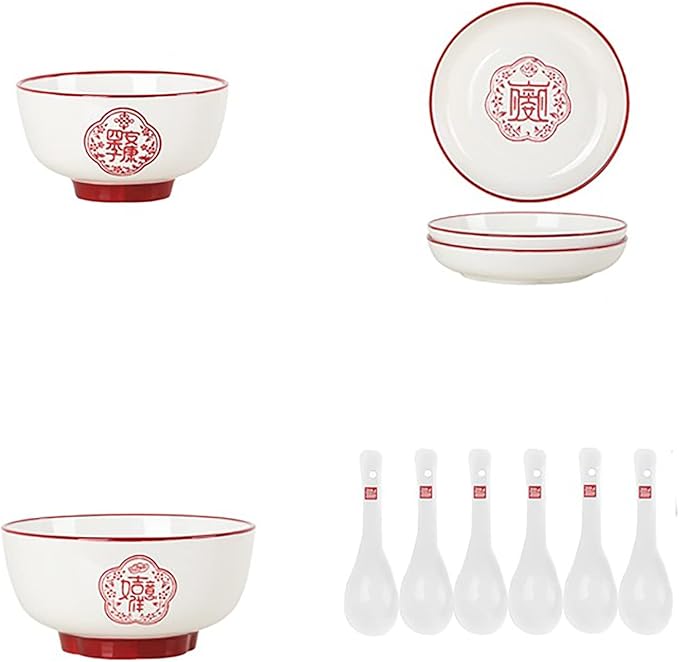 Dinnerware Set/Household Chinese Luxury Light Luxury Ceramic Dishes Dishes Tableware Tableware Set