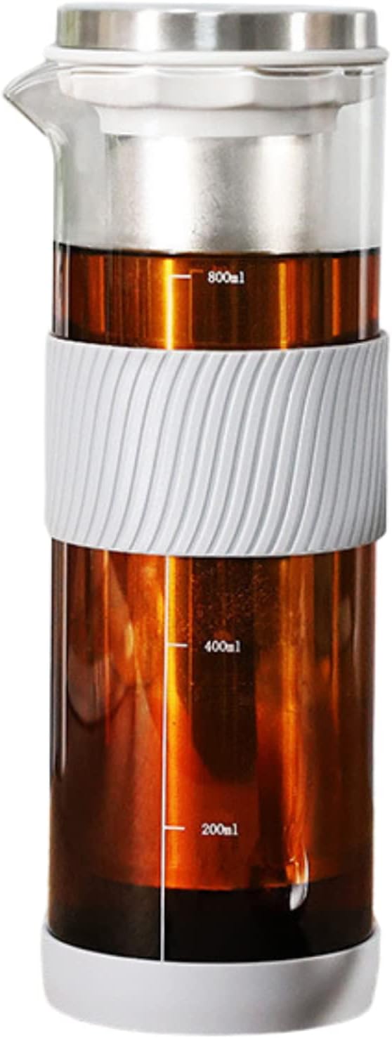 1000ML Drip Coffee Maker Drinkware Water Bottle Reusable Glass Filter Tools Espresso Coffee Dripper Pot Ice Cold Brew Coffee Machine