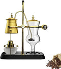 Siphon Coffee Maker Belgian Luxury Royal Coffee Maker Balance Siphon Coffee Maker for Home Office |Gold