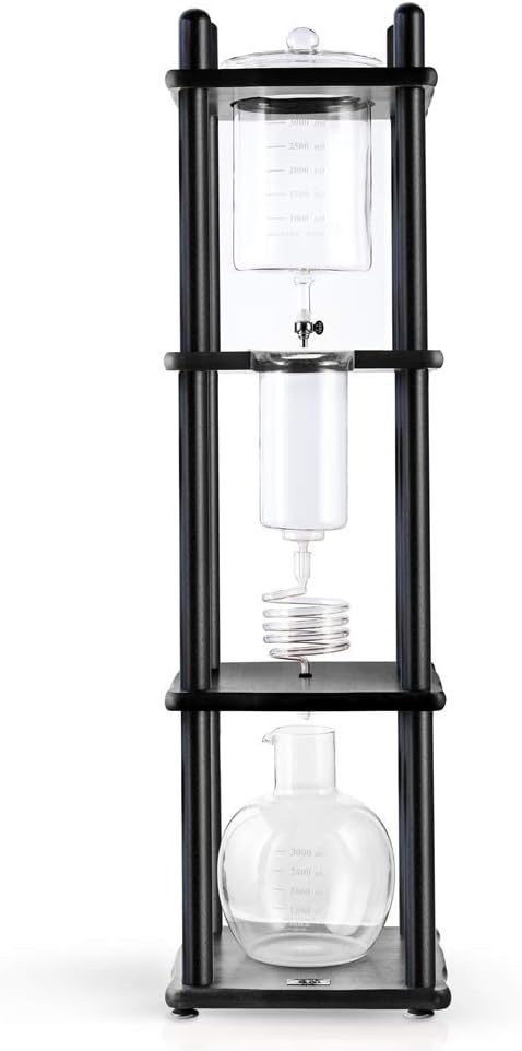 YAMA 25-CUP Cold Brew Coffee Maker Tower (Black)