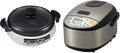 Zojirushi EP-PFC20HA Electric Skillet and Zojirushi NS-LGC05XB Micom Rice Cooker &amp Warmer Bundle