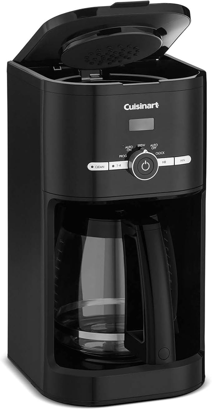 Cuisinart Classic 12-Cup Programmable Coffeemaker Black DCC-1120BKNAS
