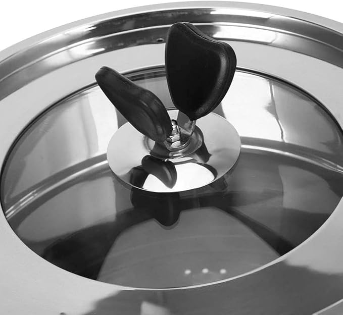 Cookware Set Kitchen 3Pcs Pots and Pans Set Stainless Steel Soup Pot/Milk Pot/Frying Pans for Cooking Home