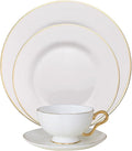 24 Piece Dinnerware Sets for 6 Bone China dishes set with Dinner Plate coffee cups and saucersScratch ResistantPure white minimalist style