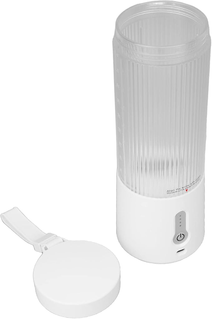 Electric Juicer Cup Portable Blender 18000 Rpmmin USB Charging Fast Speed 450ml Capacity 4000mAh Battery for Camping for Travel for Office