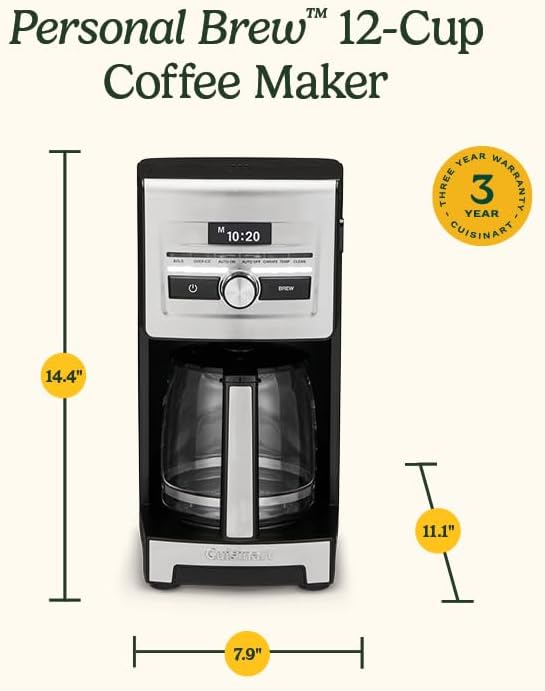 Cuisinart Personal Brew™ 12-Cup Coffee Maker DCC-12