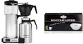 Technivorm Moccamaster 39340 CDT Grand Coffee Maker 60 Ounce Silver Moccamaster White Paper Filters 100 Count (Pack of 1)
