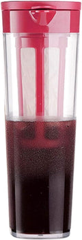 Coffee Carafe Coffee Machine Cold Boiling Ice Coffee Machine Dual Purpose Filtered Coffee Teapot Espresso Ice Dripping Pot Coffee Pot Convenient(Red)