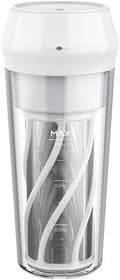 Portable Blender Smoothies Personal Blender Mini Juicer Cup USB Rechargeable (Color : White)