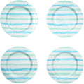 The Lakeside Collection Coastal Melamine Dinnerware - Set of 4 Dinner Plates