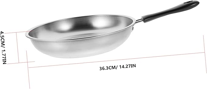 1Set Stainless Steel Cookware Set Soup Pot Frying Pan Versatile Cooking for Noodles Soups Stews Milk More Kitchen Essentials