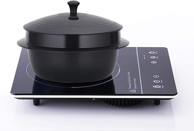 [KF] IH Induction Korean Traditional Iron Pot Rice Gamasot Ceramic Cauldron Made in Korea (8.6 (22cm))