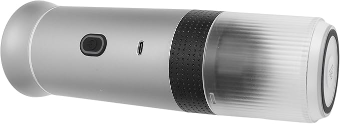 Portable Capsule Coffee Machine Mini Travel Coffee Maker Automatic One Touch Brewing Rich Flavor Coffee for Home Office Car Use 2500mAh Battery Capacity
