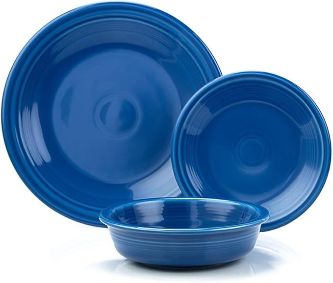 Fiesta 12-Piece Classic Rim Dinner Set Service for 4