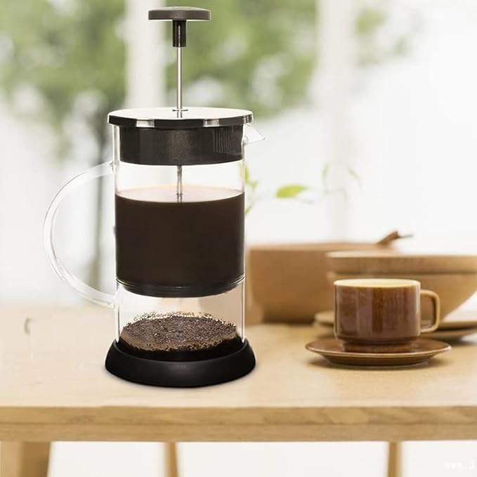 French Press Coffee Pot Practical Borosilicate Glass Maker Kettle Multifunctional Carafe Teapot Coffeeware