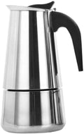 100ml/200ml/300ml/450ml Portable Espresso Coffee Maker Moka Pot Stainless Steel Coffee Brewer Kettle Pot For Pro Barista
