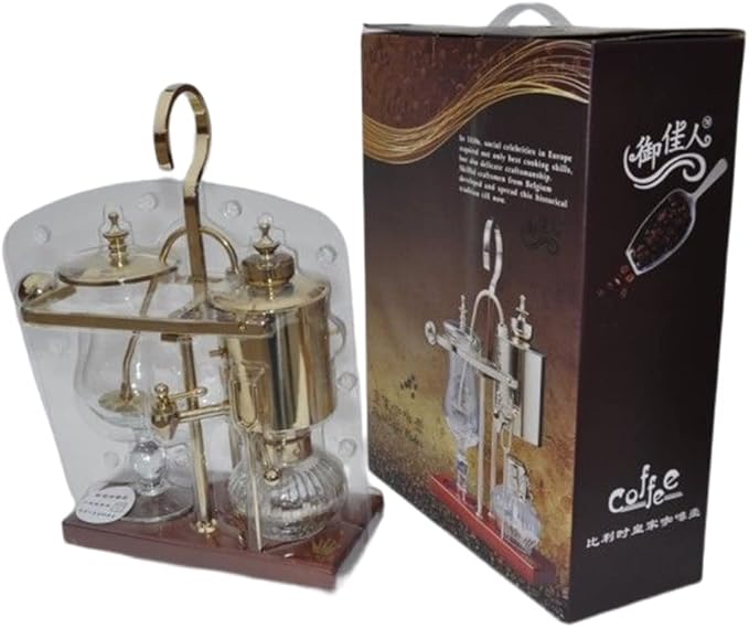 Stainless Steel Belgian Coffee maker for making Coffee (Elegant Style)