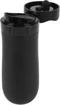 Yosoo French Press Coffee Maker Portable Stainless Steel Cup Double Wall Insulation 320ml Capacity Secure Locking Mechanism Lightweight Design Travel Outdoor Use