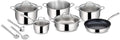 Lagostina 012905600013 Evelia All Heat Sources Including Induction Cookware Stainless Steel Stainless Steel 63.6 x 35.1 x 30.3 cm