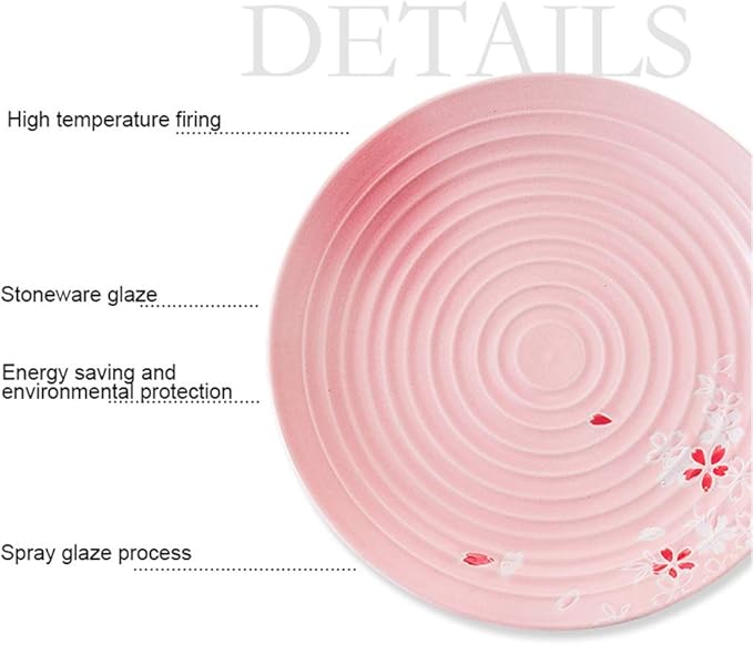 Ceramics Dinnerware Set with 34 PiecesBowl/Dish/Spoon|Dinner SetsCherry Blossom Pattern Porcelain Combination Set