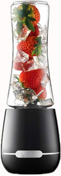 Small Automatic Juicer with 250 Ml Bottle Blender and 4 Sharp Stainless Steel Blades Professional Nutrition Mixer Portable Fruit Processor