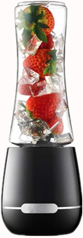 Small Automatic Juicer with 250 Ml Bottle Blender and 4 Sharp Stainless Steel Blades Professional Nutrition Mixer Portable Fruit Processor