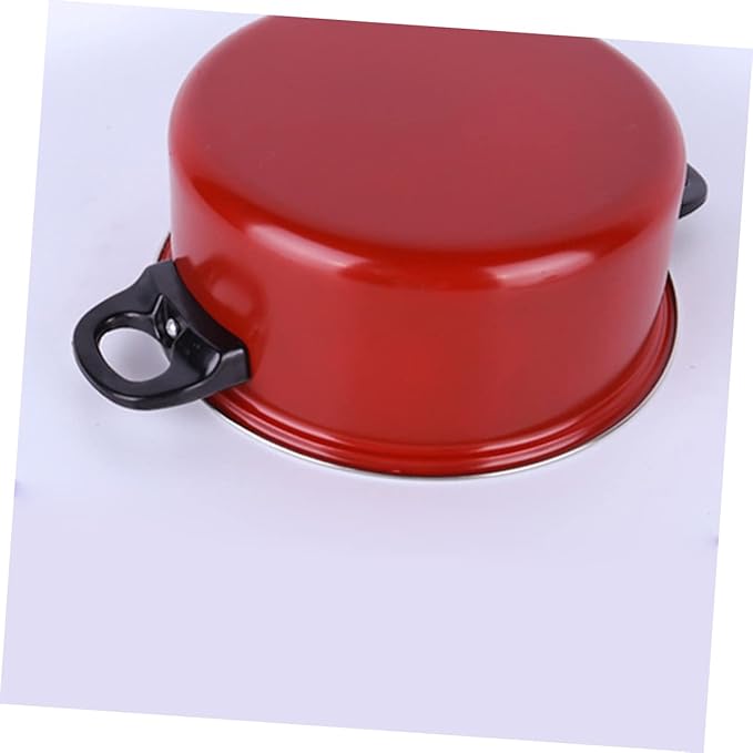 Happyyami 3pcs Non-stick Frying Pan Soup Pot Milk Pan Set Cookware Set for Home Kitchen