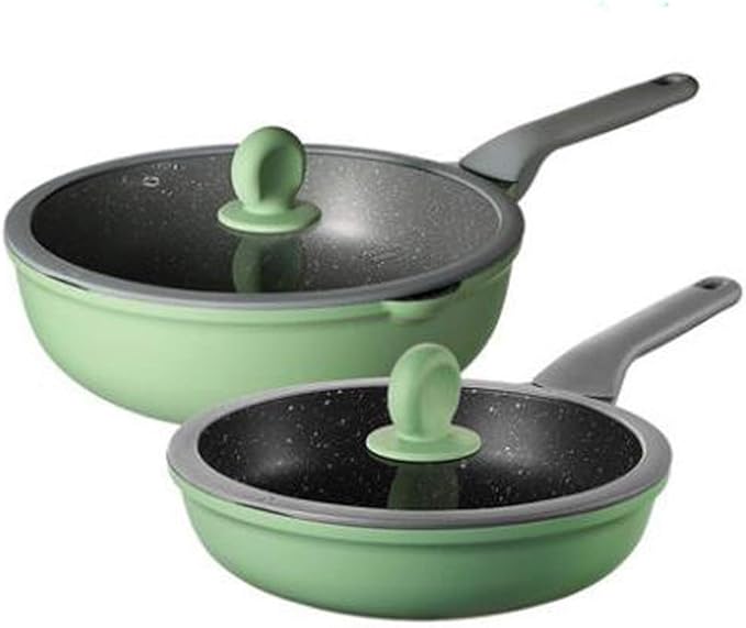 Cookware set soup pot frying pan cooking tool non-stick kitchen induction cooker milk noodles Wok hotpot Casserole
