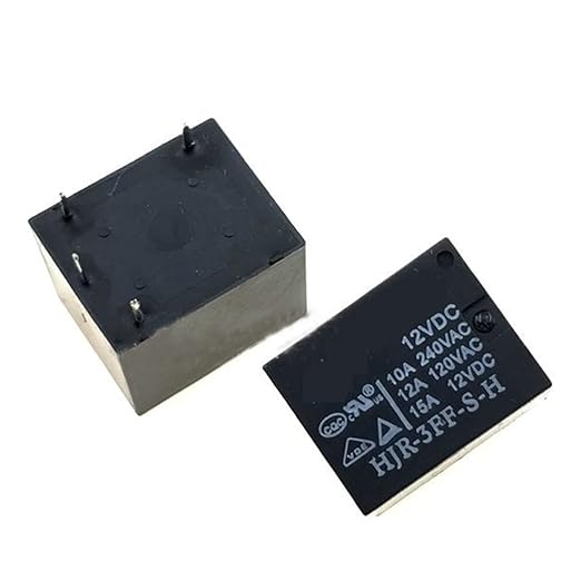 5pcs Relay DIP4 HJR-3FF-S-H 12VDC T73 10A 12V for Rice Cooker Soymilk Maker