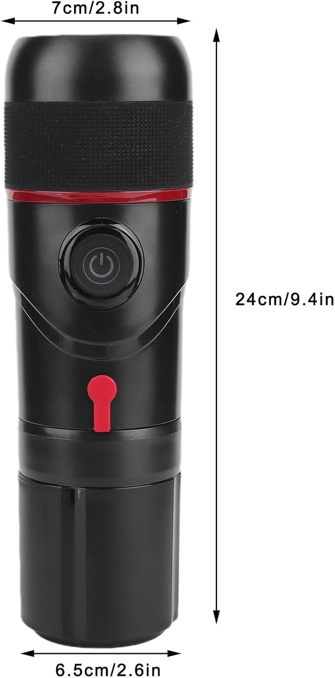 Portable Coffee Maker Home Car Dual Use Self Heating Coffee Maker for Outdoor Travel USB/Cigarette Lighter