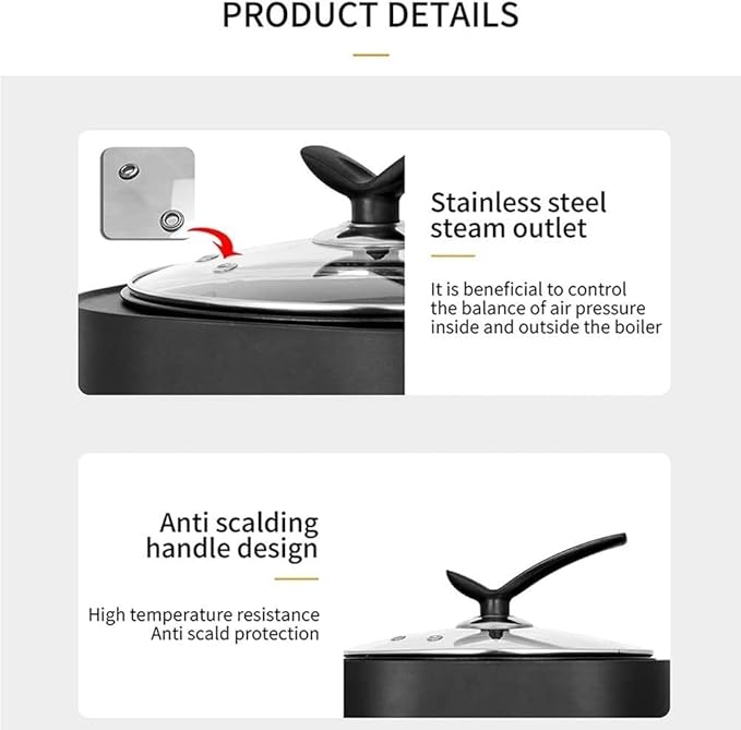 Commercial Tapioca Milk Tea Boba Pot Cooker Fully Automatic Pearl Pot 9L 1300W Milk Tea Pearl Maker Tapioca Boba Pearl Rice Pot Cooker with Touch Screen for Milk Tea Shop